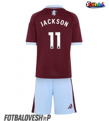 Aston Villa Nicolas Jackson #11 Dětské Domácí Dres 2026-27 Krátký Rukáv (+ trenýrky)