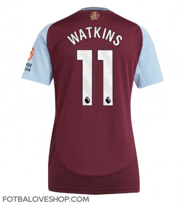 Aston Villa Ollie Watkins #11 Dámské Domácí Dres 2024-25 Krátký Rukáv