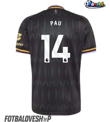 Aston Villa Pau Torres #14 Venkovní Dres 2026-27 Krátký Rukáv
