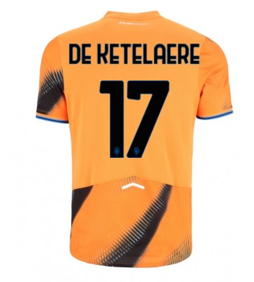 Atalanta Charles De Ketelaere #17 Alternativní Dres 2025-26 Krátký Rukáv
