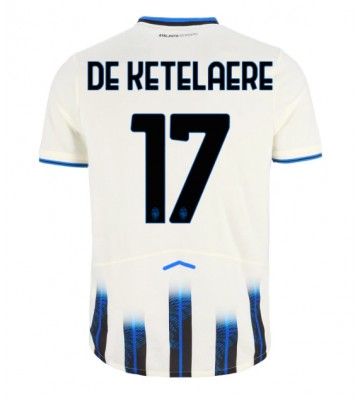 Atalanta Charles De Ketelaere #17 Venkovní Dres 2025-26 Krátký Rukáv