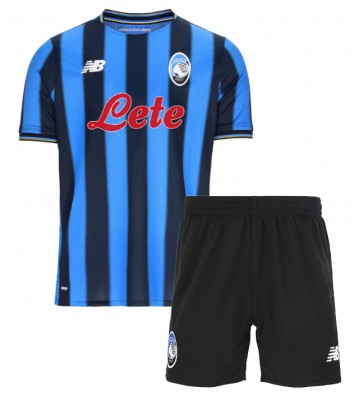 Atalanta Dětské Domácí Dres 2025-26 Krátký Rukáv (+ trenýrky)