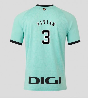 Athletic Bilbao Dani Vivian #3 Alternativní Dres 2025-26 Krátký Rukáv
