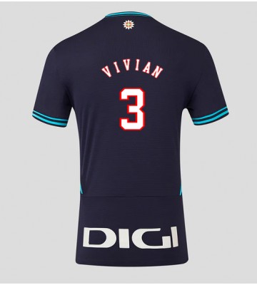 Athletic Bilbao Dani Vivian #3 Venkovní Dres 2025-26 Krátký Rukáv