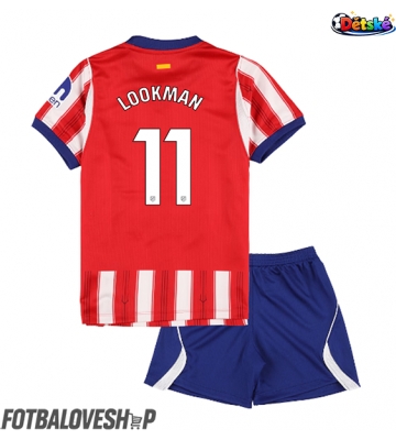 Atletico Madrid Ademola Lookman #11 Dětské Domácí Dres 2026-27 Krátký Rukáv (+ trenýrky)