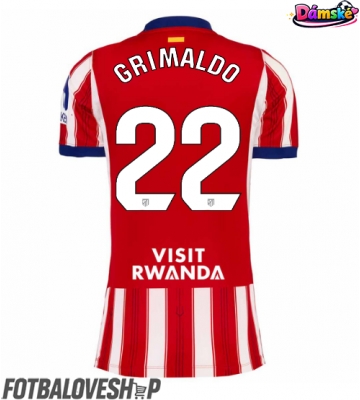 Atletico Madrid Alejandro Grimaldo #22 Dámské Domácí Dres 2026-27 Krátký Rukáv