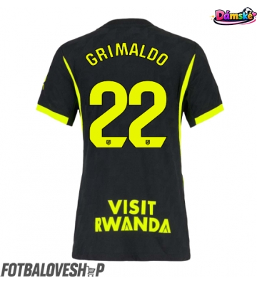 Atletico Madrid Alejandro Grimaldo #22 Dámské Venkovní Dres 2026-27 Krátký Rukáv