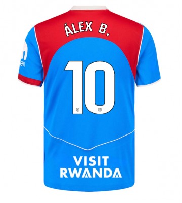 Atletico Madrid Alex Baena #10 Alternativní Dres 2025-26 Krátký Rukáv