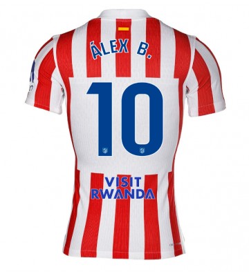 Atletico Madrid Alex Baena #10 Domácí Dres 2025-26 Krátký Rukáv