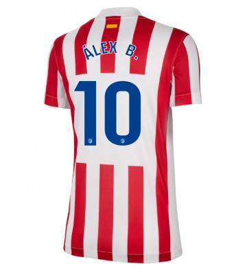 Atletico Madrid Alex Baena #10 Dámské Domácí Dres 2025-26 Krátký Rukáv