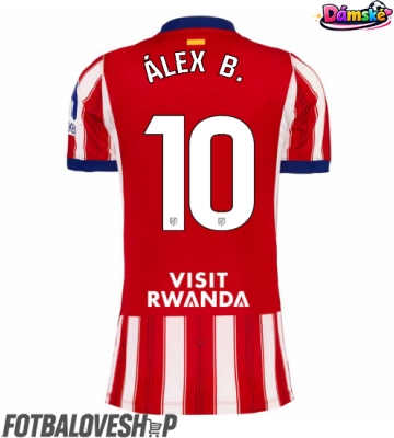 Atletico Madrid Alex Baena #10 Dámské Domácí Dres 2026-27 Krátký Rukáv
