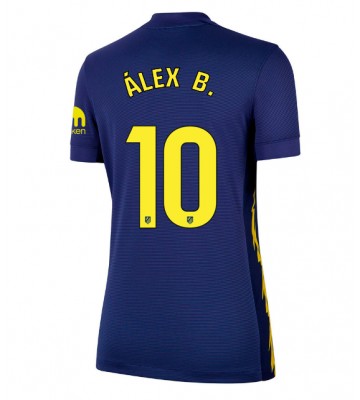 Atletico Madrid Alex Baena #10 Dámské Venkovní Dres 2025-26 Krátký Rukáv