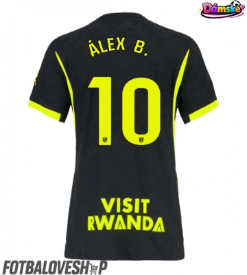 Atletico Madrid Alex Baena #10 Dámské Venkovní Dres 2026-27 Krátký Rukáv