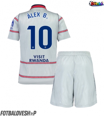 Atletico Madrid Alex Baena #10 Dětské Alternativní Dres 2026-27 Krátký Rukáv (+ trenýrky)