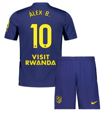 Atletico Madrid Alex Baena #10 Dětské Venkovní Dres 2025-26 Krátký Rukáv (+ trenýrky)