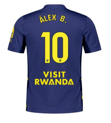 Atletico Madrid Alex Baena #10 Venkovní Dres 2025-26 Krátký Rukáv