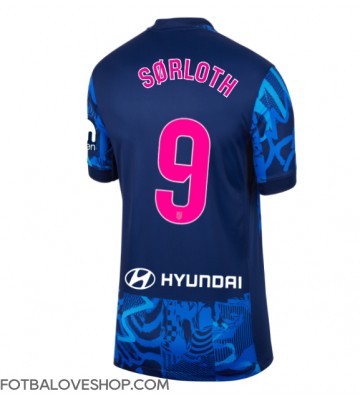 Atletico Madrid Alexander Sorloth #9 Dámské Alternativní Dres 2024-25 Krátký Rukáv