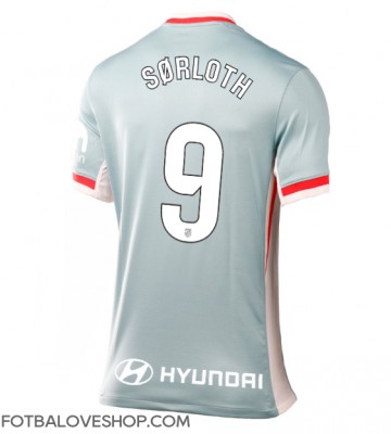 Atletico Madrid Alexander Sorloth #9 Dámské Venkovní Dres 2024-25 Krátký Rukáv