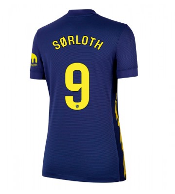 Atletico Madrid Alexander Sorloth #9 Dámské Venkovní Dres 2025-26 Krátký Rukáv