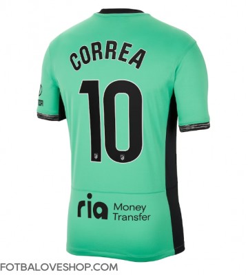Atletico Madrid Angel Correa #10 Alternativní Dres 2023-24 Krátký Rukáv