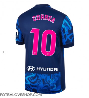 Atletico Madrid Angel Correa #10 Alternativní Dres 2024-25 Krátký Rukáv