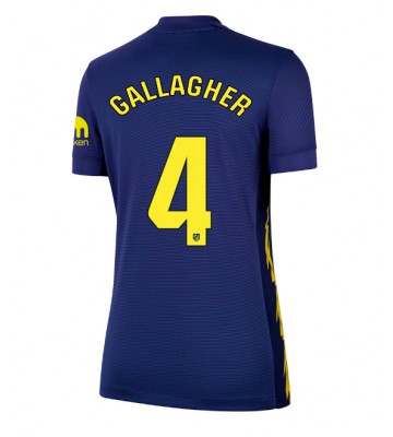 Atletico Madrid Conor Gallagher #4 Dámské Venkovní Dres 2025-26 Krátký Rukáv