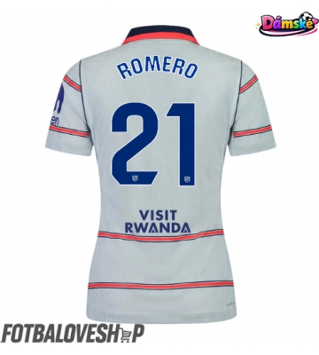 Atletico Madrid Cristian Romero #21 Dámské Alternativní Dres 2026-27 Krátký Rukáv