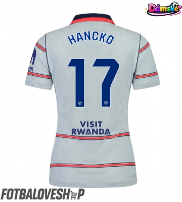 Atletico Madrid David Hancko #17 Dámské Alternativní Dres 2026-27 Krátký Rukáv
