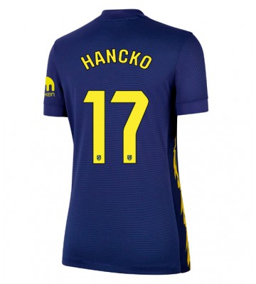 Atletico Madrid David Hancko #17 Dámské Venkovní Dres 2025-26 Krátký Rukáv