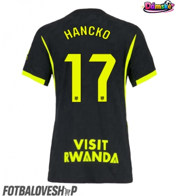 Atletico Madrid David Hancko #17 Dámské Venkovní Dres 2026-27 Krátký Rukáv