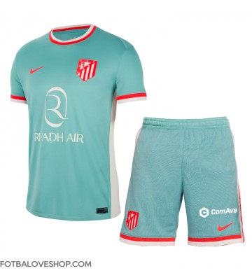 Atletico Madrid Dětské Venkovní Dres 2024-25 Krátký Rukáv (+ trenýrky)