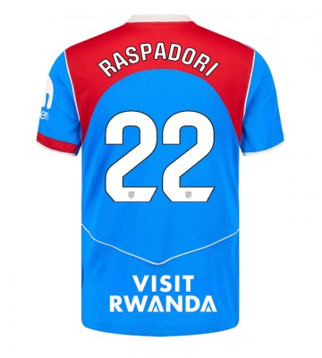 Atletico Madrid Giacomo Raspadori #22 Alternativní Dres 2025-26 Krátký Rukáv