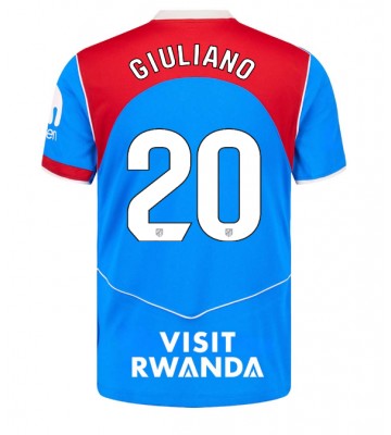 Atletico Madrid Giuliano Simeone #20 Alternativní Dres 2025-26 Krátký Rukáv