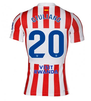 Atletico Madrid Giuliano Simeone #20 Domácí Dres 2025-26 Krátký Rukáv