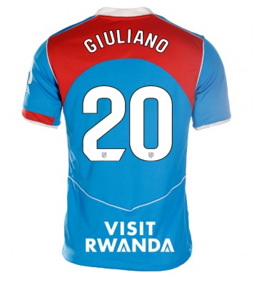 Atletico Madrid Giuliano Simeone #20 Dámské Alternativní Dres 2025-26 Krátký Rukáv