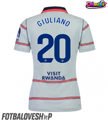 Atletico Madrid Giuliano Simeone #20 Dámské Alternativní Dres 2026-27 Krátký Rukáv