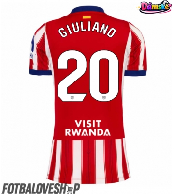 Atletico Madrid Giuliano Simeone #20 Dámské Domácí Dres 2026-27 Krátký Rukáv