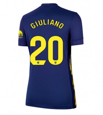 Atletico Madrid Giuliano Simeone #20 Dámské Venkovní Dres 2025-26 Krátký Rukáv