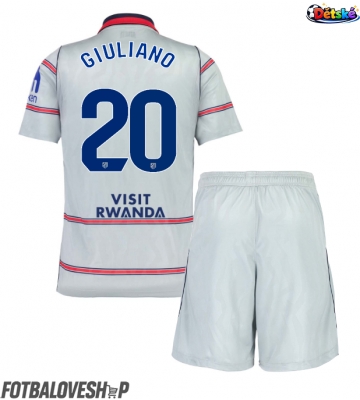 Atletico Madrid Giuliano Simeone #20 Dětské Alternativní Dres 2026-27 Krátký Rukáv (+ trenýrky)