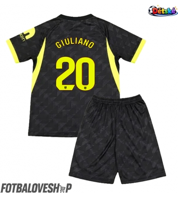 Atletico Madrid Giuliano Simeone #20 Dětské Venkovní Dres 2026-27 Krátký Rukáv (+ trenýrky)