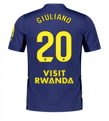 Atletico Madrid Giuliano Simeone #20 Venkovní Dres 2025-26 Krátký Rukáv