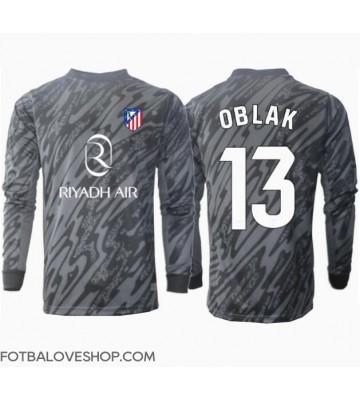 Atletico Madrid Jan Oblak #13 Brankářské Domácí Dres 2024-25 Dlouhý Rukáv