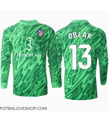 Atletico Madrid Jan Oblak #13 Brankářské Venkovní Dres 2024-25 Dlouhý Rukáv