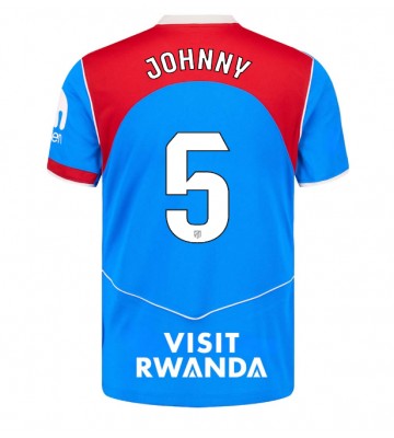 Atletico Madrid Johnny Cardoso #5 Alternativní Dres 2025-26 Krátký Rukáv