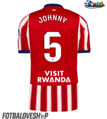 Atletico Madrid Johnny Cardoso #5 Domácí Dres 2026-27 Krátký Rukáv