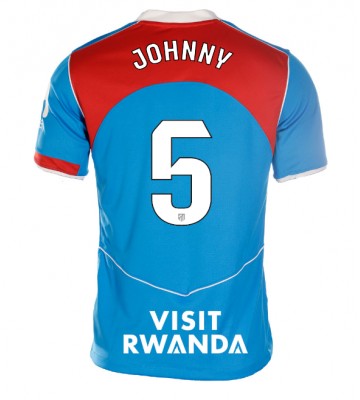 Atletico Madrid Johnny Cardoso #5 Dámské Alternativní Dres 2025-26 Krátký Rukáv