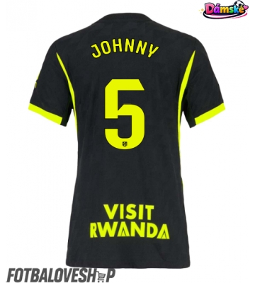 Atletico Madrid Johnny Cardoso #5 Dámské Venkovní Dres 2026-27 Krátký Rukáv