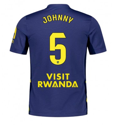 Atletico Madrid Johnny Cardoso #5 Venkovní Dres 2025-26 Krátký Rukáv