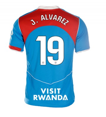 Atletico Madrid Julian Alvarez #19 Dámské Alternativní Dres 2025-26 Krátký Rukáv