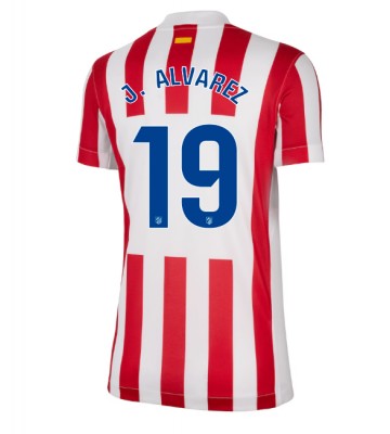 Atletico Madrid Julian Alvarez #19 Dámské Domácí Dres 2025-26 Krátký Rukáv